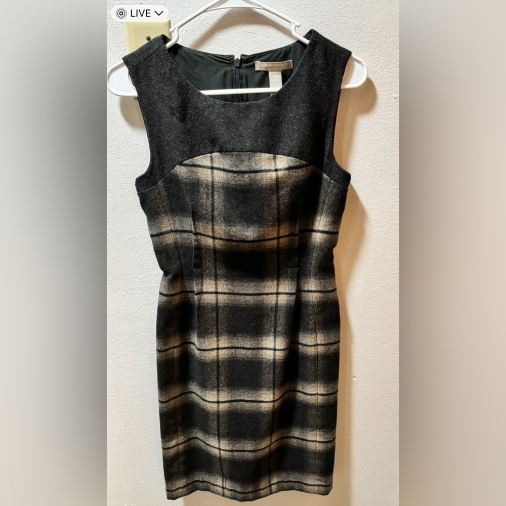 Banana Republic wool dress